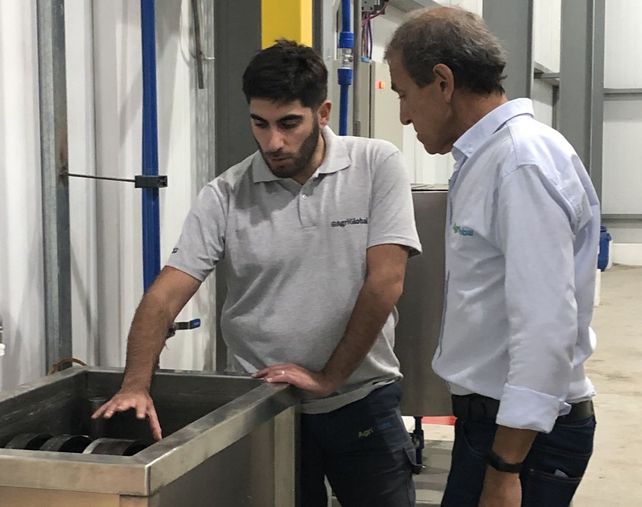 Tecnología local. José Luis Tau, director de AgriGlobal.