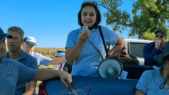 la fitopatóloga María de la Paz Giménez Pecci integrante del Centro de Patología Vegetal asociado al Inta. la fitopatóloga María de la Paz Giménez Pecci integrante del Centro de Patología Vegetal asociado al Inta.
