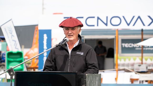 El presidente de la Asociación Argentina de Angus, Alfonso Bustillo. El presidente de la Asociación Argentina de Angus, Alfonso Bustillo.