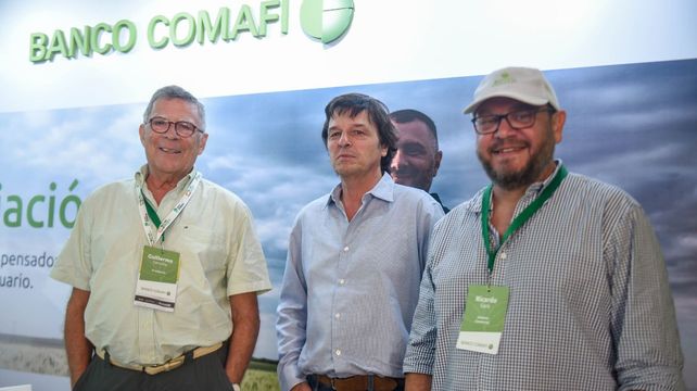 Los directivos de Banco Comafi visitaron Expoagro.