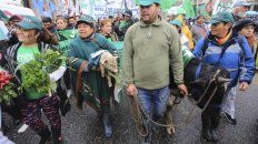 Movilización de pequeños productores. El otro campo se une en una mesa agroalimentaria Movilización de pequeños productores. El otro campo se une en una mesa agroalimentaria