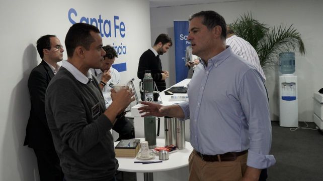 Germán Burcher, secretario de Comercio Exterior de Santa Fe. Germán Burcher, secretario de Comercio Exterior de Santa Fe.