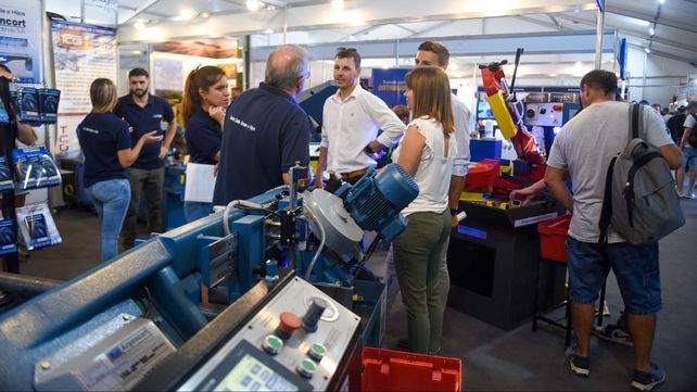 Pymes. Hubo una gran presencia de empresas proveedoras del agro.