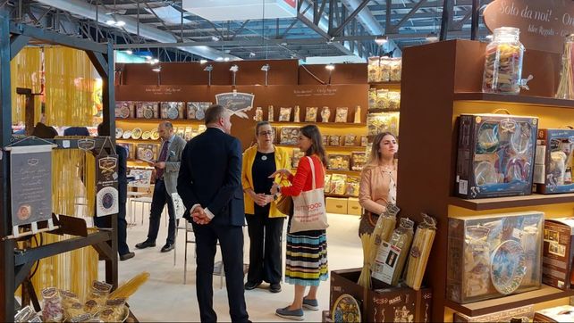 Tuttofoods. La feria de Milán es una de las grandes muestras de la industria alimentaria global. EStuvieron 14 empresas argentinas. Tuttofoods. La feria de Milán es una de las grandes muestras de la industria alimentaria global. EStuvieron 14 empresas argentinas.