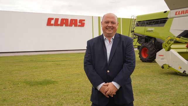 Santiago Larroux es el nuevo presidente de Claas Argentina y vicepresidente de Claas América Latina.